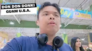 FIRST VLOG SA DON DON DONKI TAMUNING, GU USA AT LUTONG PAGKAIN KAMI 3 LIFE IN AMERICA | AARON PAYUMO