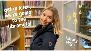 Come to the Library with Me | Mini Book Haul