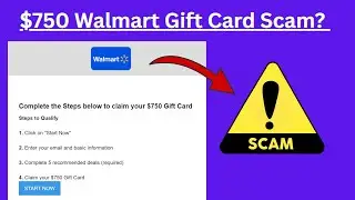 This $750 Walmart Gift Card Offer Is a LIE (ValueGifted.com)