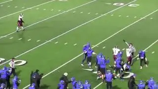 Nate Geloff of C-NS makes one-handed interception