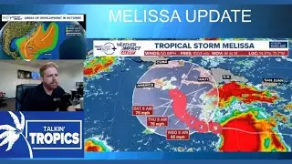 Tropical Storm Melissa forms in the Caribbean