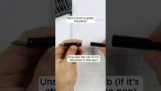 How to use our Calligraphy Pen Set 31pc - Full video on our channel