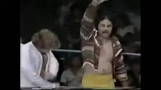 Ron Starr and The Hood (Johnny Mantell) vs Al Madril and Tom Prichard. 1980