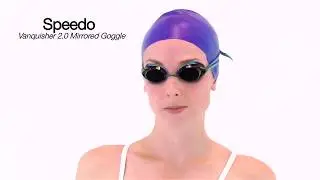 Speedo Vanquisher 2.0 Mirrored Goggle | SwimOutlet.com