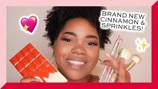 REVOLUTION | BRAND NEW CINNAMON CHOCOLATE PALETTE & SPRINKLES BRUSH SET