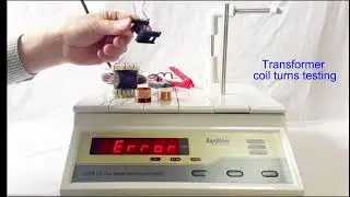 Transformer winding turn tester counts all kinds of coils' turns  (SanShine SS108 series)