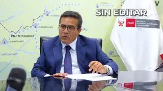 Hugo Fernando Obando Concha, presidente del Directorio de Sedapal, en entrevista con Cuarto Poder