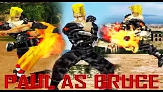 [TAS] Paul With Bruce's Moves Gameplay - Tekken 2 (Arcade Version) (Requested)