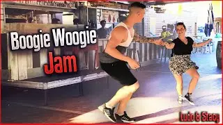 Boogie Woogie Jam - Ludo & Stacy #dance #acrobatics #funny #ludostacy