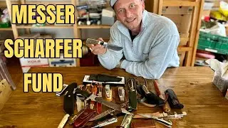 Riesige Messer Sammlung bei Entrümpelung gefunden 😳 so viele Jagdmesser aus Leegebruch