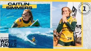 Will Caitlin Simmers Win Her First World Title At Lower Trestles? | Lexus WSL Finals