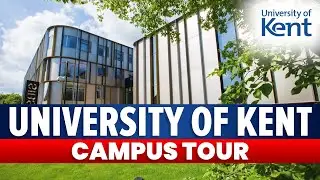 University of Kent UK: Kent University UK Campus Tour! 🎓🇬🇧