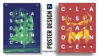 Modern Poster Design Tutorial | Typography | #photoshop