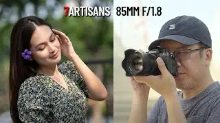 7Artisans 85mm f/1.8 AF - Tajam & Bokeh Mulus harga terjangkau - feat. Nikon Zf