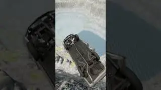 CARS vs GIANT LAVA PIT-BNEAMNG.DRIVE #beamng #shorts #gaming #carrace #crash #automobile