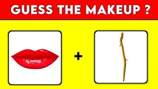 Guess the MakeUp From Emoji Challenge | Emoji Quiz 🤪 Puzzles Game