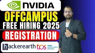 TCS Hiring 2025 | Nvidia Graduate Program Announced For Freshers Hackerearth Frontend Developer Job