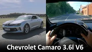 POV | Chevrolet Camaro 3.6 V6 (6. gen) | budíme české vesnice | 4K