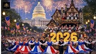 Washington DC New Year Parade 2026 150 Giant Floats and Epic Fireworks 8K Cinematic
