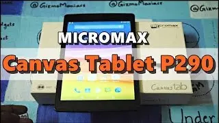 Micromax Canvas Tab P290    | Unboxing |  2017