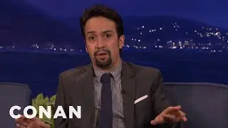 Lin-Manuel Miranda Freaked Out Meeting Weird Al | CONAN on TBS