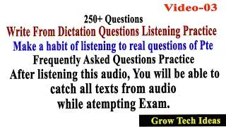 PTE Write from Dictation: Your Ultimate Exam Preparation Listening Guide  Listening Practice for pte