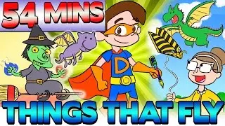 Best of Things That Fly - Compilation | Crafty Carol Crafts, Drew Pendous, Superheroes & More!