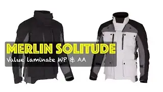 Merlin Solitude Motorcycle Jacket - laminate WP and AA rated...