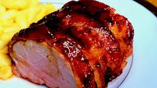 Bacon Wrapped Pork Tenderloin.