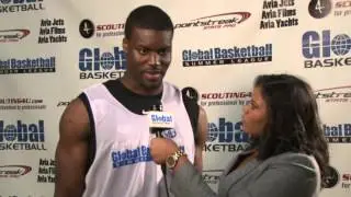 Asenso Ampim Interview at Global Basketball Summer League in Las Vegas