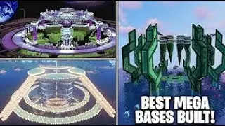 5 BEST Minecraft MEGA BASES Ever Built BEST Survival MEGA BASES