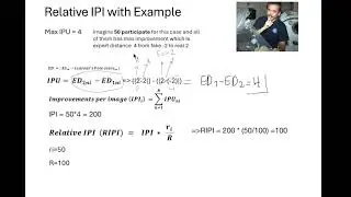 Calculation of improvement IPI with simple example- comparison of Relative IPI (R-IPI) and IPI