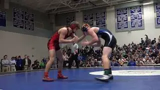 2017 VT Wrestling Championships 145 lb. Final - Tyson Cram (OV) vs. Dakota Peters (RUT)