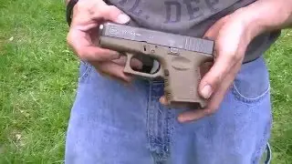 Glock 27 with Lone Wolf 9mm Conversion Barrel