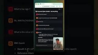 AI Chatbot That Reads PDFs & Answers Questions (Python + LangChain + OpenAI) #genai #langchain