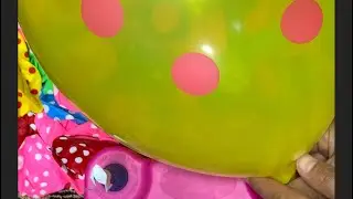 FUN POPING LOTS OF BALLOONS 😍#balloon #poppballons #satisfying 