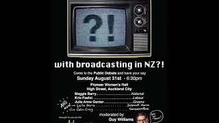 Auckland Broadcasting Debate 2014