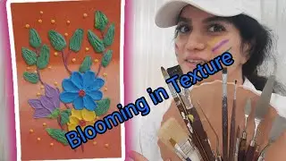 Textured Art That Feels Alive|step by step textured Art tutorial