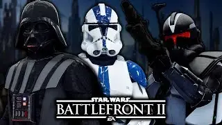 VADERS FIST DARK TIMES MOD! - Star Wars Battlefront 2 - 501st Legion/Shadow Trooper Mod