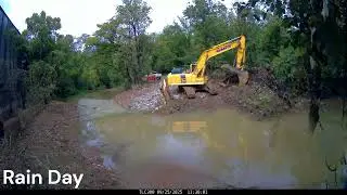 Chapeze Dam Removal Timelapse and Drone Footage