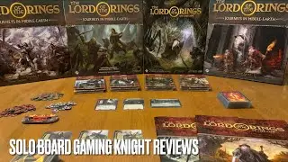 The Lord of the Rings LCG Revised Solo REVIEW - SBGK