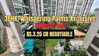 3 bhk apartment for Sale | @3.25 CR | Whispering Palms XXclusive | Lokhandwala | Surve | 9821424681