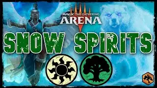 Agressive Ghosts | MTG Arena - Selesnya Spirit Tribal Snow Aggro Forgotten Realms Standard 2022