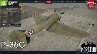 P-36G - #WarThunder #USAAF #testflight