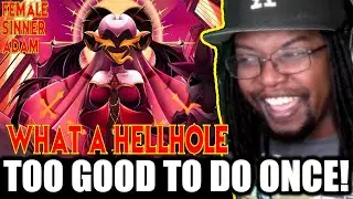FEMALE SINNER ADAM SONG - What a Hellhole | Hazbin Hotel |【 MilkyyMelodies】 DB Reaction