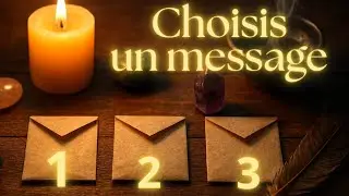 Choisis un Message ⌛️ Il r&eacute;v&egrave;le ce qui arrive vraiment en Amour, Destin et R&eacute;ussite ✨PAS DE HASARD 