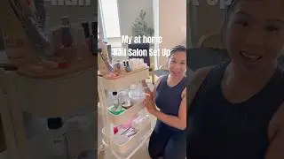 Мой домашний маникюрный салон обустроен 💅