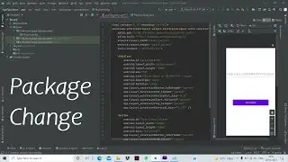 Android Studio Package Change || Package Change ||Android App Tutorial