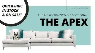 The MOST Comfortable Sectional! ✨