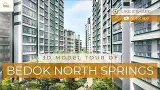 Exploring HDB BTO Bedok North Springs in 3D! (Sales Launch Feb 2024)